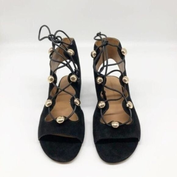 REBECCA MINKOFF Kyla Black Ghillie Sandal  - Picture 5 of 7